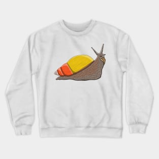 Candy Corn gaint african land snail Crewneck Sweatshirt